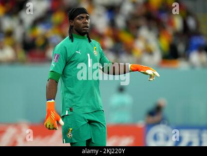 Ghana Goalkeeper Lawrence Ati Zigi Works Out During A Training Session ghana-goalkeeper-lawrence-ati-zigi-works-out-during-a-training-session
