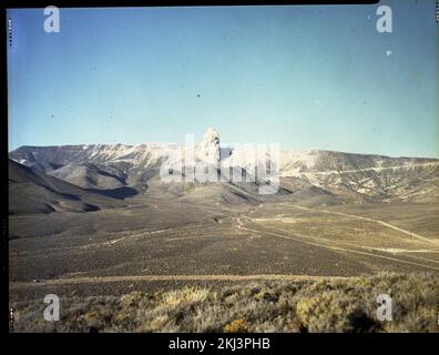 Project 24 - Operation Hardtack (Enewetak/Bikini/Johnnston Island Area) Detonation. BLANCA event. Photographs of Atmospheric Nuclear Testing at Pacific Island and Nevada Test Sites. Stock Photo