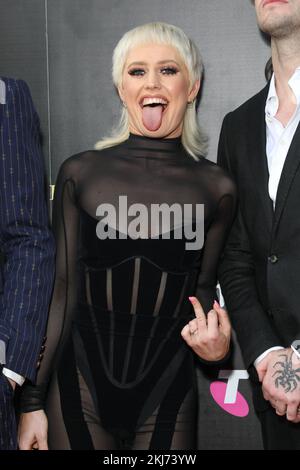 November 24, 2022: AMY TAYLOR walking the red carpet at the 36th Annual