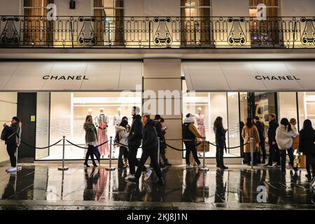 Chanel Métiers d'Art Drop Caused Long Queues Across London – WWD