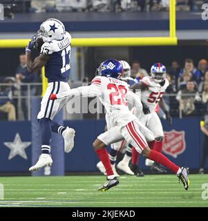 LANDOVER, MD - DECEMBER 18: New York Giants defensive back Cor'Dale Flott  (28) peeks into the backfield during the New York Giants game versus the  Washington Commanders on December 18, 2022, at