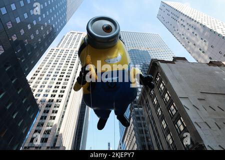 New York City, Manhattan, Minions, Despicable Me 3 Advert On The Roof 