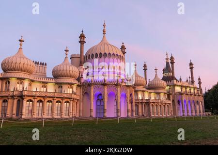 England,  East Sussex, Brighton, The Royal Pavilion Stock Photo