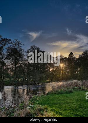 River Hodder, Clitheroe, Lancashire Stock Photo - Alamy