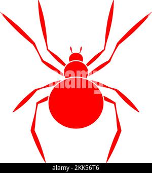 this is spider unique logo vector illustration Stock Vector