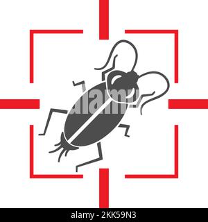 cockroach vector element illustration design Stock Vector