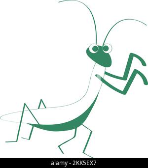 grasshopper vector element design Stock Vector