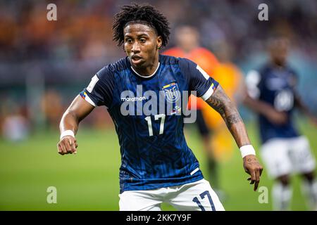 Ecuador National Team 2022-23 Qatar World Cup Ángelo Preciado #17 Awa -  Praise To Heaven