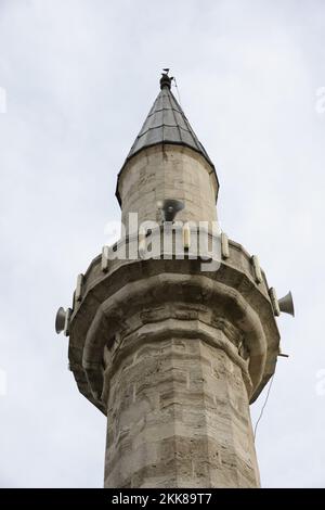 Located in Istanbul, Turkey, Fethiye Mosque is actually an ancient Byzantine Church. It was converted into a mosque after the conquest of Istanbul. Stock Photo