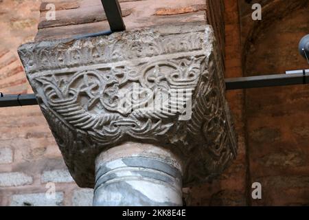 Located in Istanbul, Turkey, Fethiye Mosque is actually an ancient Byzantine Church. It was converted into a mosque after the conquest of Istanbul. Stock Photo