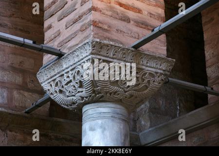 Located in Istanbul, Turkey, Fethiye Mosque is actually an ancient Byzantine Church. It was converted into a mosque after the conquest of Istanbul. Stock Photo