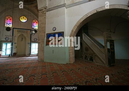 Located in Istanbul, Turkey, Fethiye Mosque is actually an ancient Byzantine Church. It was converted into a mosque after the conquest of Istanbul. Stock Photo