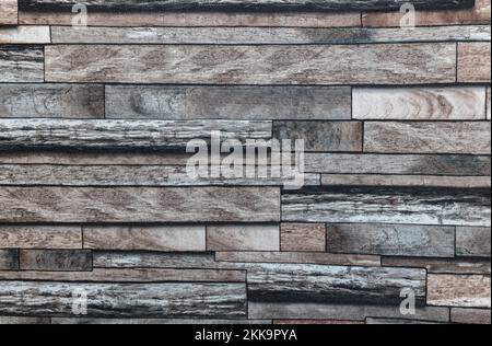 Modern wallcovering background texture with brick battern Stock Photo