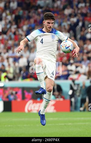 AL KHOR - Declan Rice of England during the FIFA World Cup Qatar 2022 ...