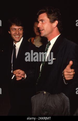 Mel Gibson  at the premiere of Out Of Africa in Los Angeles, CA December 10, 1985 Credit: Ralph Dominguez/MediaPunch Stock Photo