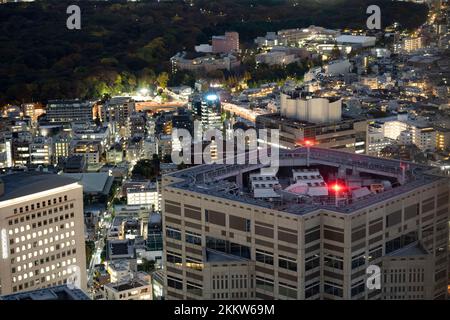 Tokyo, Japan. 24th Nov, 2022. A Prada luxury retail location at Miyashita  Park. The Italian fashion house founded by Mario Prada is led by CEO Andrea  Guerra and head designer Miuccia Prada