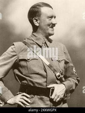 Adolf Hitler in 1933. Stock Photo