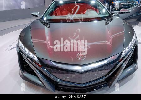 Acura NSX concept car Stock Photo