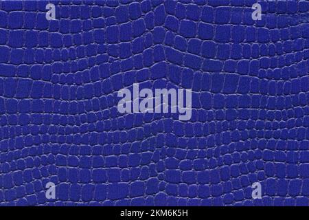 Blue reptile skin. crocodile leather texture background Stock Photo