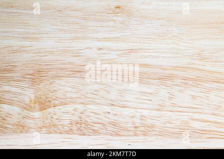 a board made of hevea wood, a light board with a hevea tree structure, from which a board of several boards is made Stock Photo