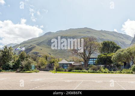 Bettys Bay, South Africa - Sep 20, 2022: Entrance to the Harold Porter National Botanical Garden in Bettys Bay in the Western Cape Province Stock Photo
