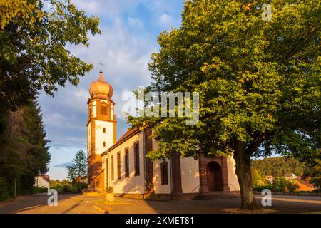 Wingen-sur-Moder (Wingen an der Moder): church Saint-Félix-de-Cantalice in Alsace (Elsass), Bas-Rhin (Unterelsass), France Stock Photo