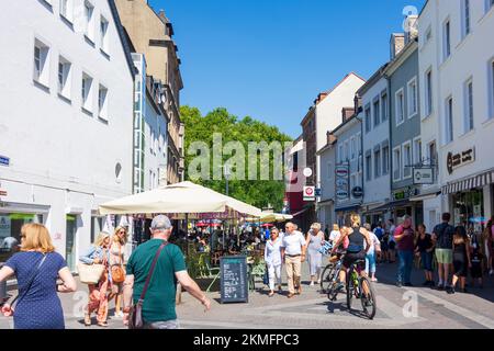 Saarbrücken: Old Town, pedestrian zone in , Saarland, Germany Stock Photo