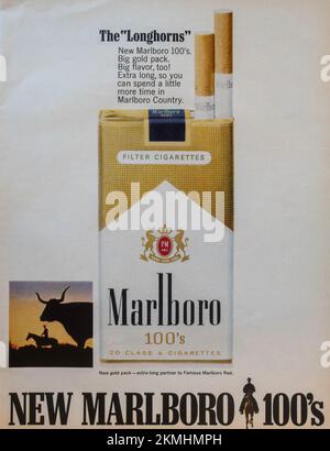 Marlboro ad 1967 hi-res stock photography and images