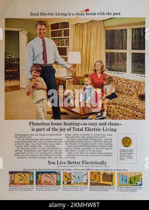 Vintage 4 August 1967 'Life' Magazine Advert, USA Stock Photo