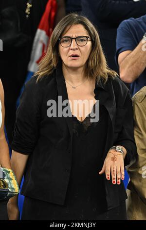 Fayza Lamari, Mother's of Kylian Mbappe attends France v Danemark match of the Fifa World Cup Qatar 2022 at Stadium 974 in Doha, Qatar on November 26, 2022. Photo by Laurent Zabulon/ABACAPRESS.COM Stock Photo