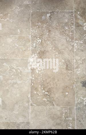 Natural stone tile flooring texture, seamless pattern background. Stock Photo