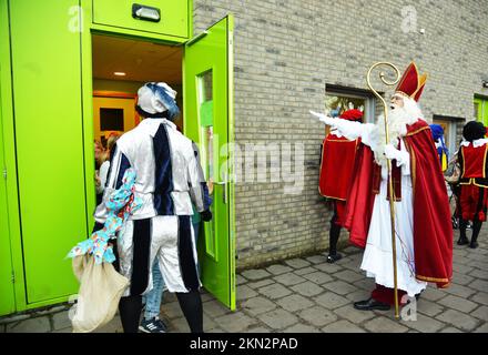 Sinterklaas (St. Nicholas), Swarte Piet And His Helpers Are Important ...