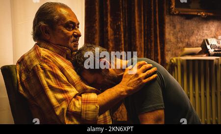 ZORION EGUILEOR in THE ELDERLY (2022) -Original title: VIEJOS-, directed by RAUL CEREZO and FERNANDO GONZALEZ GOMEZ. Credit: Eye Slice Pictures / Album Stock Photo