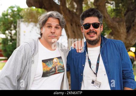 RAUL CEREZO and FERNANDO GONZALEZ GOMEZ in THE ELDERLY (2022) -Original title: VIEJOS-, directed by RAUL CEREZO and FERNANDO GONZALEZ GOMEZ. Credit: Eye Slice Pictures / Album Stock Photo