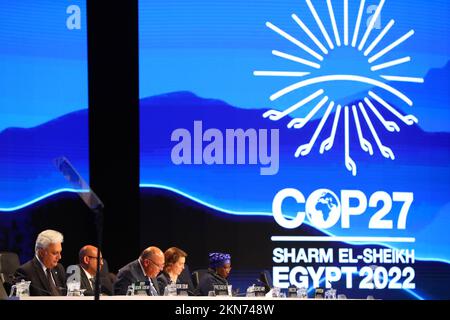 Sharm El Sheikh. 20th Nov, 2022. This Photo Shows The Closing Plenary ...