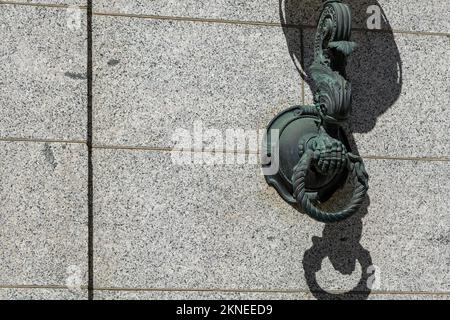 old grey marble pattern with copy space  Stock Photo
