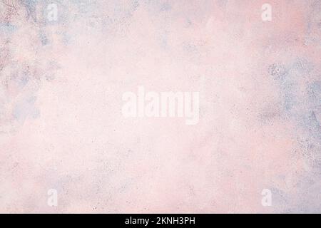 Light pink concrete background. The texture of concrete. Stock Photo