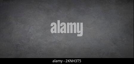 Black concrete background. The texture of concrete. Stock Photo