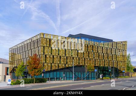 Liverpool, UK - October 09, 2022: View of the Sensor City building, in Liverpool, Merseyside, England, UK Stock Photo