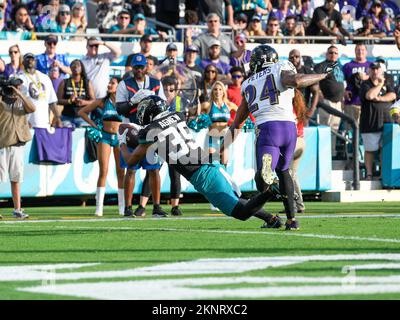 Baltimore Ravens cornerback Marcus Peters (24) in action during the first  half of an NFL football game against the Denver Broncos, Sunday, Dec. 4,  2022, in Baltimore. (AP Photo/Terrance Williams Stock Photo - Alamy