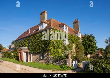 England,  East Sussex, Firle, West Firle, Charleston House, The Home of Vanessa Bell and Duncan Grant Stock Photo