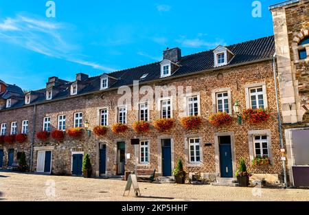The courtyard of the Aachen Cathedral in Aachen - North Rhine-Westphalia, Germany Stock Photo
