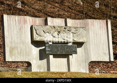 The Jachymov Spa using radon water for treatment was founded in 1906 as the first radon spa in the world.  (CTK Photo/Petr Svancara) Stock Photo