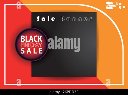 Black friday banners and social media templates. Stock Vector