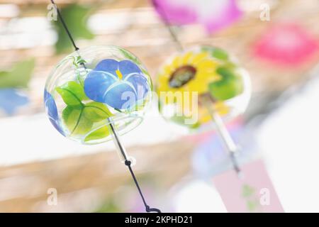 Tokyo Wind Chime Festival Stock Photo