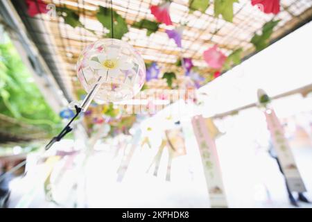 Tokyo Wind Chime Festival Stock Photo