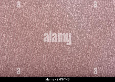 Full frame of genuine leather as background. Abstract leather background. Copy space. Stock Photo