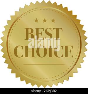 Best choice sticker stock vector. Illustration of badge - 163758518