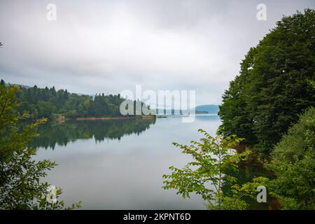 the Shaor reservoir in Georgia is very beautiful Stock Photo