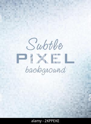 Abstract vertical subtle pixel background. Pale vector graphic pattern Stock Vector